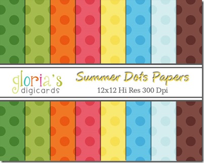 Summer-Dots-Papers-Layout